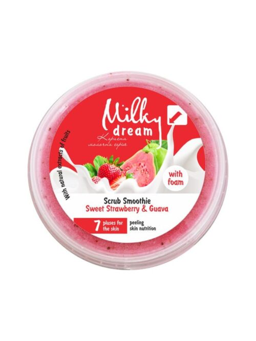 Milky Dream Скраб-смузі з піною "Sweet Strawberry & Guava" 140 г
