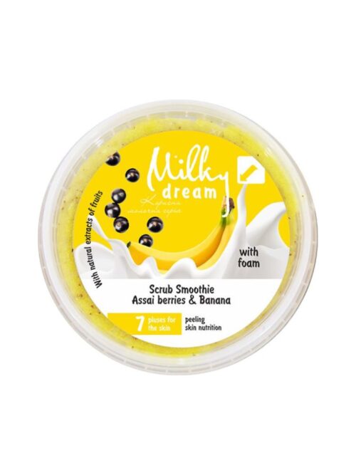 Milky Dream Скраб-смузі з піною "Assai berry & Banana" 140 г