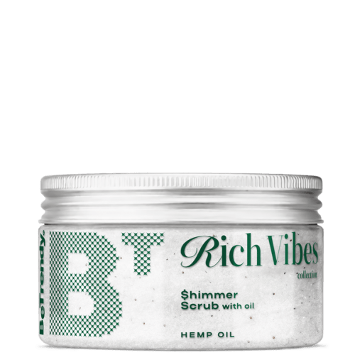 Скраб для тіла з шимером, 300 г | Rich Vibes Collection, Be Trendy